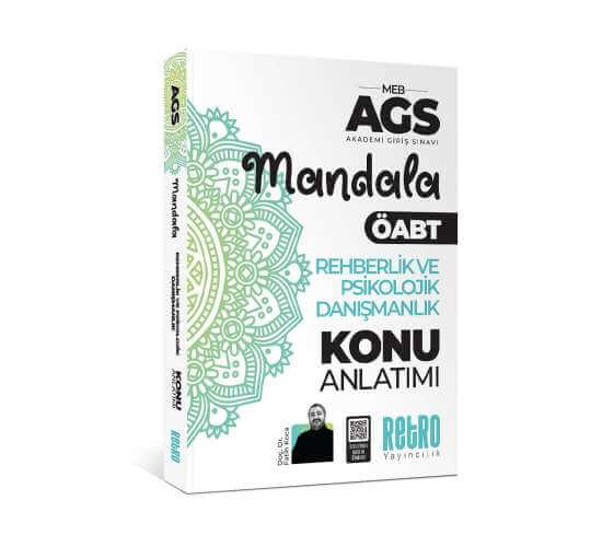 2026 MEB AGS Rehberlik ve Psikolojik Danışmanlık Mandala Konu Anlatımı Retro Kitap