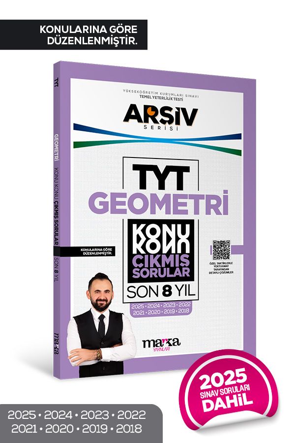 TYT Geometri Konu Konu Çıkmış Sorular Son 7 yıl Çıkmış Sorular Marka Yayınları