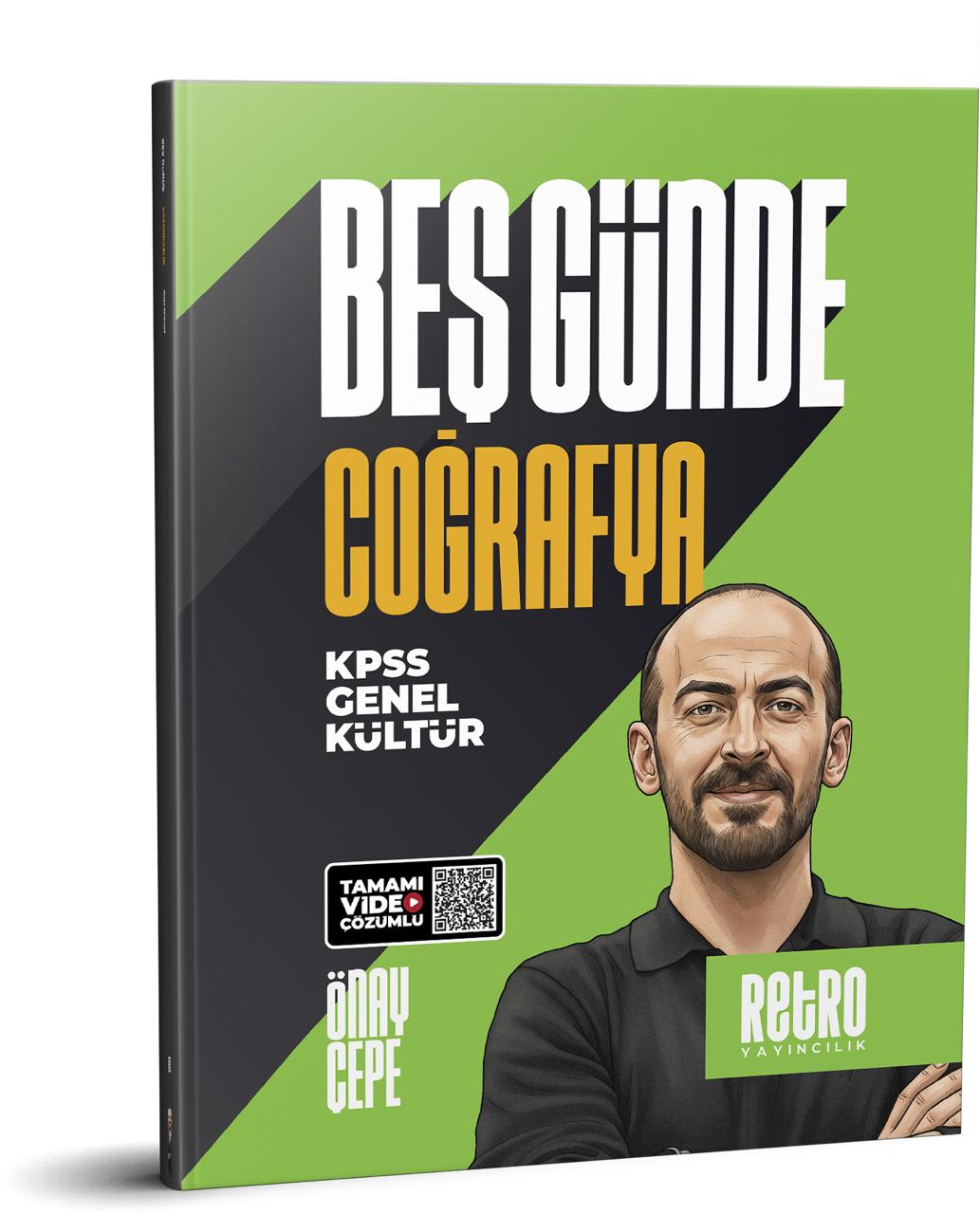 KPSS Genel Kültür Coğrafya Beş Günde Kamp RETRO YAYINLARI