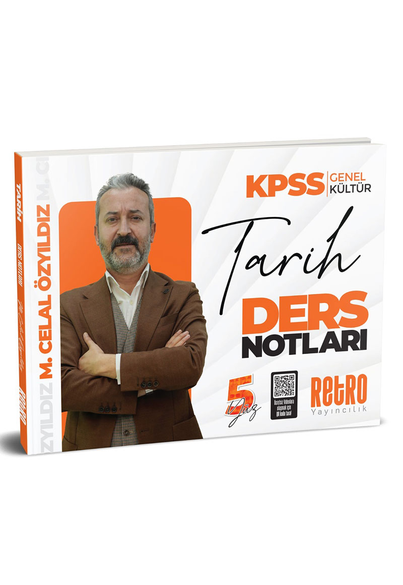 2025 KPSS Genel Kültür Tarih Ders Notları Retro Yayıncılık