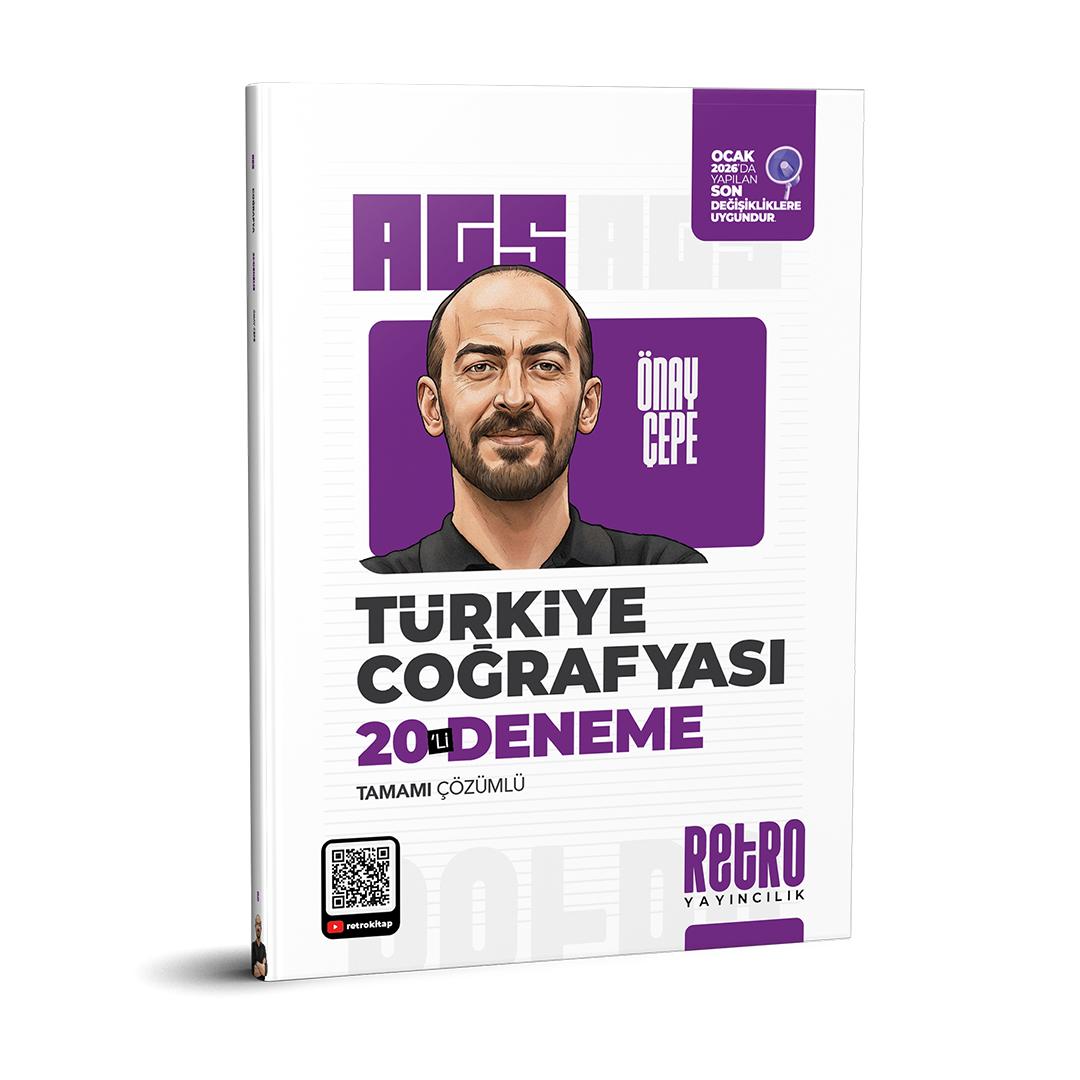 AGS TÜRKİYE COĞRAFYASI 20 DENEME RETRO YAYINLARI