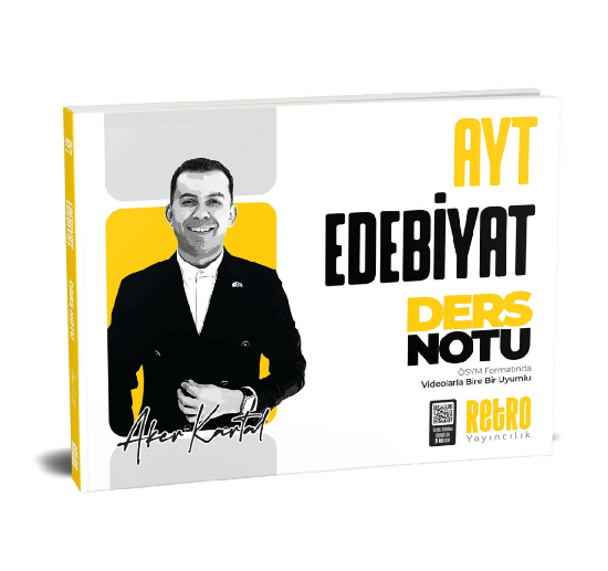 2026 AYT Aker Kartal Edebiyat Ders Notu Retro Yayıncılık