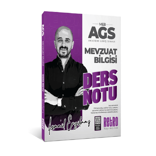 2026 MEB-AGS İsmail Eryılmaz Mevzuat Ders Notu Retro Yayıncılık