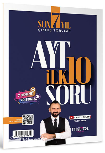 AYT Matematik İlk 10 Soru Son 7 Yıl Çıkmış Sorular Marka Yayınları