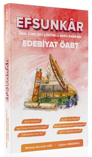 ÖABT Efsunkar Edebiyat Eski Türk Dili Çözümlü Soru Bankası Mehmet Nurullah Gök