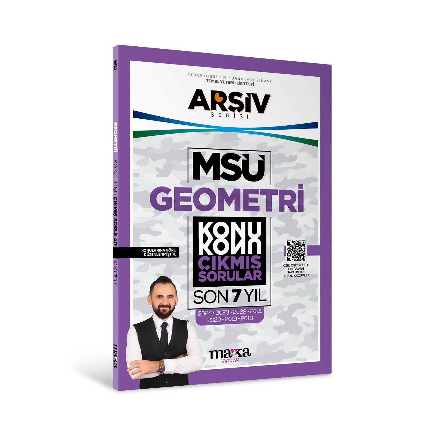 MSÜ GEOMETRİ Konu Konu ÇIKMIŞ SORULAR Son 7 Yıl