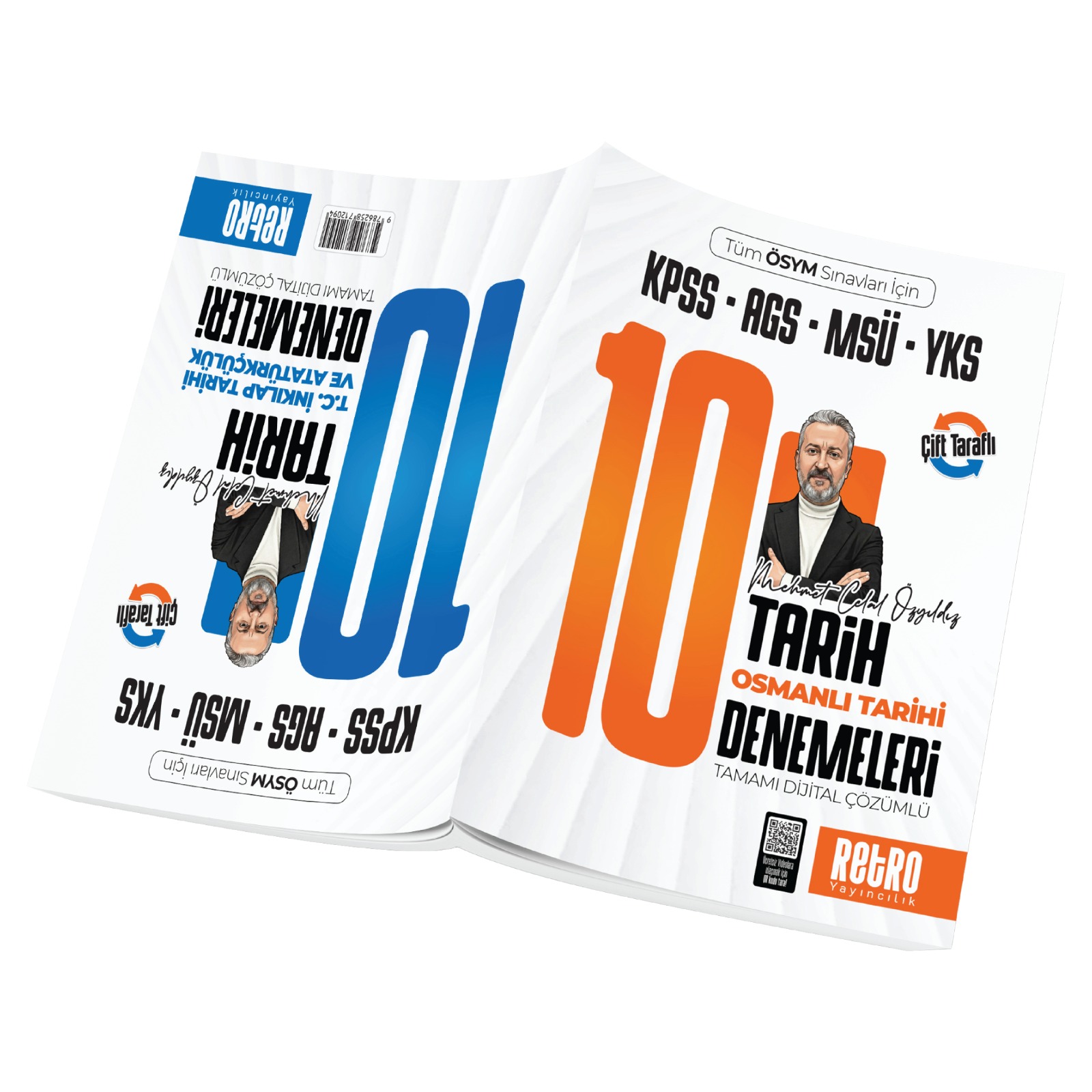TÜM ÖSYM SINAVLARI İÇİN OSMANLI TARİHİ 10 DENEME - İNKILAP TARİHİ 10 DENEME RETRO YAYINLARI