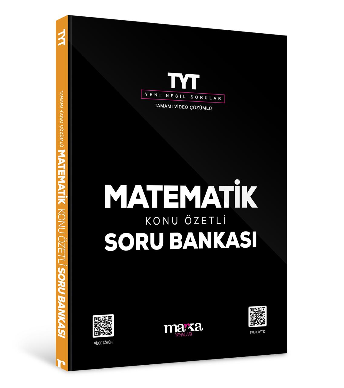 2025 TYT Matematik Konu Özetli Yeni Nesil Soru Bankası Tamamı Video Çözümlü Marka Yayınları