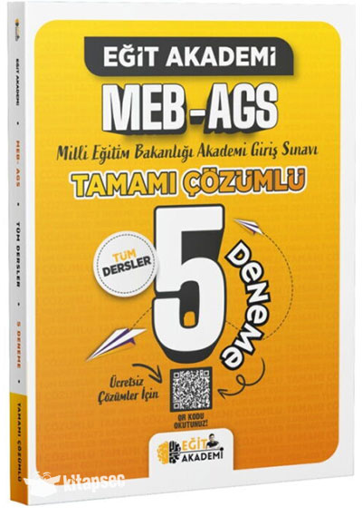 2026 MEB AGS Tamamı Çözümlü 5 Deneme Mehmet Eğit