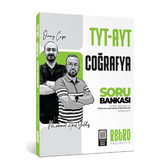 2026 TYT-AYT Coğrafya Soru Bankası Retro Yayıncılık