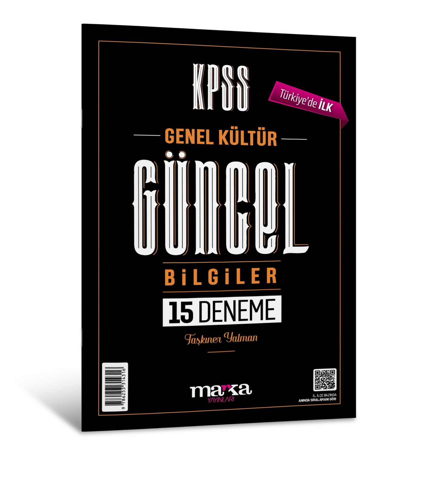 2025 KPSS Genel Kültür Güncel Bilgiler 15 Deneme Marka Yayınları