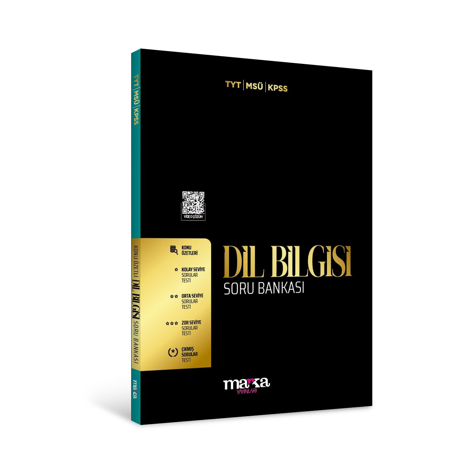 2026 TYT KPSS MSÜ Dil Bilgisi Konu Özetli Yeni Nesil Soru Bankası Tamamı Video Çözümlü Marka Yayınları