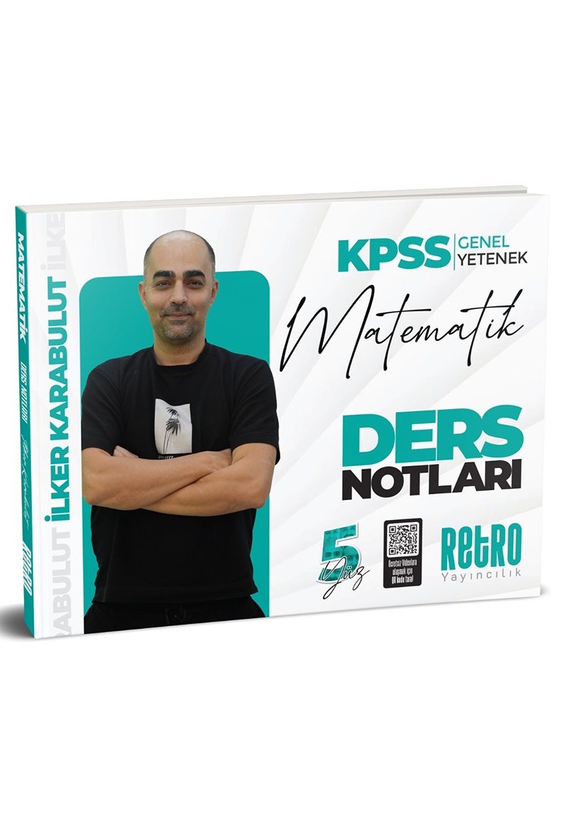 2025 KPSS Genel Yetenek Matematik Ders Notu Retro Yayıncılık