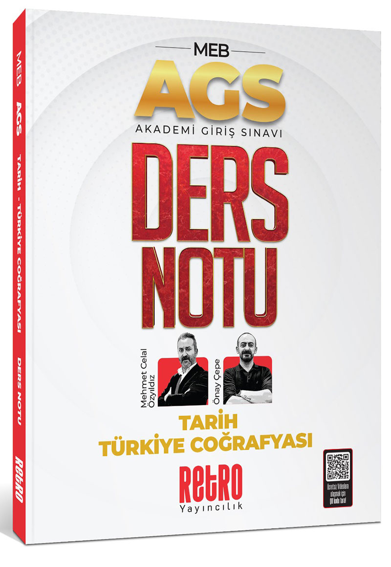 2025 MEB AGS Tarih ve Türkiye Coğrafyası Ders Notu Retro Kitap