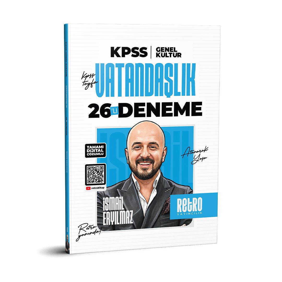 2026 KPSS GENEL KÜLTÜR VATANDAŞLIK 26 LI DENEME