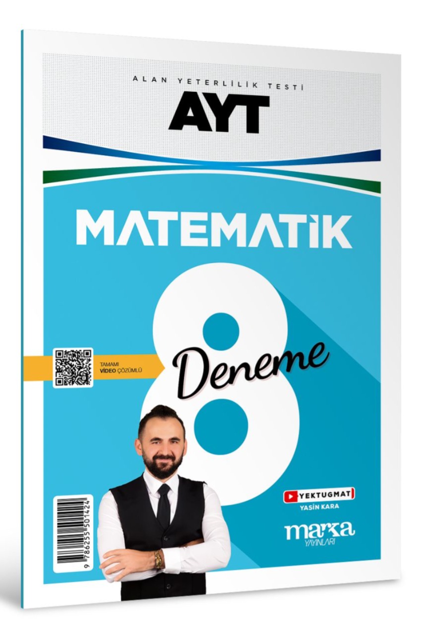 AYT Matematik Tamamı Video Çözümlü 8 Deneme Marka Yayınları