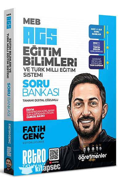 AGS Eğitim Bilimleri Ve Türk Milli Eğitim Sistemi Soru Bankası Retro Yayıncılık