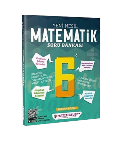 6. Sınıf Matematik Yeni Nesil Soru Bankası Matematus Yayınları